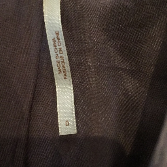 Free people lined jacket size 0 purple gray - Picture 3 of 8